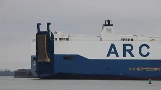 ARC Vehicles Carrier Honor Departs Baltimore March 10, 2019