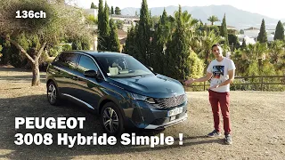 Nouveau PEUGEOT 3008 Hybride 136ch - 1.2L et moteur électrique 48V ! Pourquoi ?! 2023