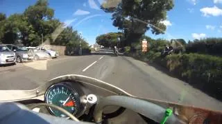 IOM Classic TT 2014 onboard CR93 replica parade