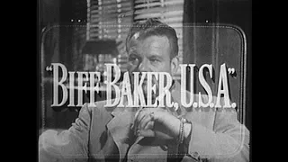 Biff Baker U.S.A. London Incident 50s TV Crime Drama