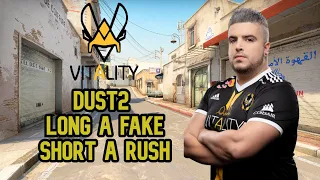 Vitality Dust2 Long A Fake Short A Rush (CS:GO Strategy Breakdown)