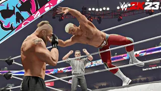 FULL MATCH - The Beast Brock Lesnar vs American Nightmare Cody Rhodes – NXT Match WWE 2K23 Full HD