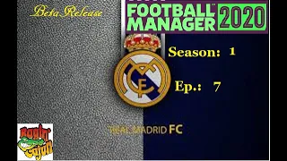 FM20 Beta Release - Real Madrid Ep. 7 - The Snow Game