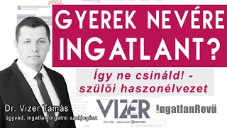 #08 Gyerek nevére ingatlant? Eladható a haszonélvezeti joggal terhelt ingatlan? 🏠🎙️