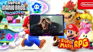 MARIO FANS ARE WINNING!!! I Mario Wonder + Mario RPG Reaction