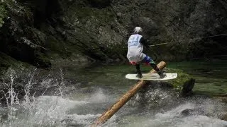 Wakeboarding Upstream in Slovenia - Red Bull Upstream 2012