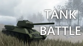 WW2 TANK BATTLES in Roblox ww2 tank simulator eastern front