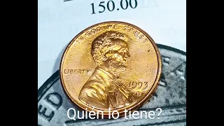 🕵️ alguien tiene está moneda??? 1993d centavo Lincoln revisa bien 👍👍😊