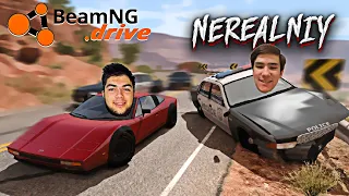 NEREALNIY CRASHTEST BO'LDI - DERBI VA OFF-ROAD ABBOZZA BILAN BeamNG.drive CRASH TEST