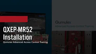 QXEP MR52 Installation