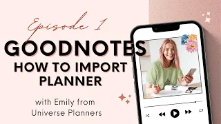 Step 1 - How to import Planner on Goodnotes