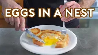 Binging with Babish: Eggs in a Nest from Lots of Stuff