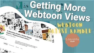 How I get more views to my Webtoon || Webtoon Artist Ramble