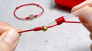 How to Make Bracelet with 1 String in 5 Minutes? DIY Jewelry Tutorials