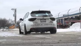 Subaru Impreza STI Launch Control Test