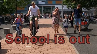School is out in Amersfoort (NL)
