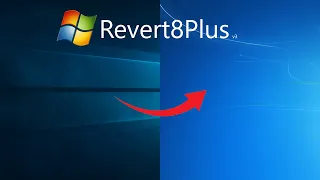 Transforming Windows 8/10/11 into Windows 7 with a single command!