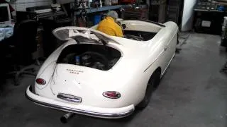 Porsche speedster start up