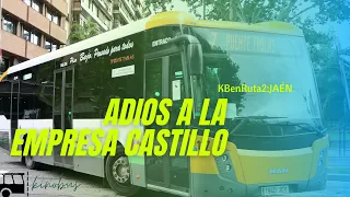 🚍 🚏 El FIN de la EMPRESA CASTILLO en Urbanos de JAÉN! | #KBenRuta2