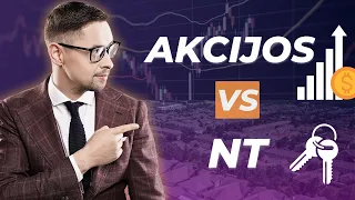 NT vs Akcijos: Kuri Investicija geriausiai tinka tau?