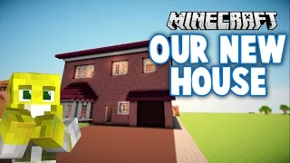 Building Our New REAL House on Minecraft