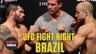 UFC Fight Night: Brazil Weigh-ins [FULL] | ESPN MMA