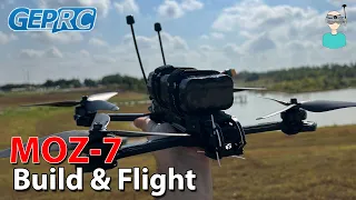 GepRC MOZ7 7.5" Long Range Drone - Build & Flight