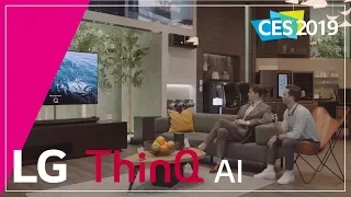 LG at CES 2019-LG ThinQ