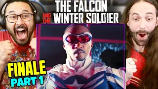 FALCON & THE WINTER SOLDIER FINALE REACTION!! (PART 1) Episode 6 | Captain America | 1x6