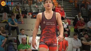 🤼 | Wrestling | German Championships 2019 Juniors (Greco) - 67kg 1/4 Final | Simon vs. Nagorniy