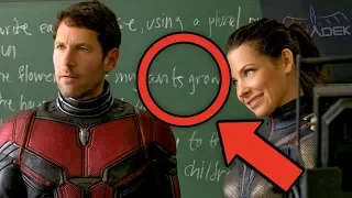 Ant-Man and the Wasp (2018) Comic Book Easter Eggs!