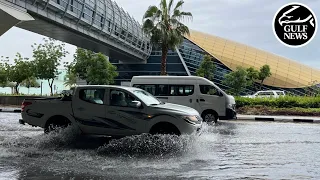 UAE weather: Heavy rains, strong winds and lightning hit the country