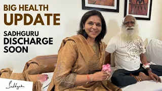 SHOCKING!! | Sadhguru Will Be DISCHARGE Soon | BIG HEALTH UPDATE On Sadhguru Health | #sadhguru