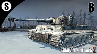 Прохождение Company of Heroes 2 ( Охота на Танки ) #8