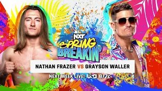 Grayson Waller vs Nathan Frazer (Full Match Part 1/2)