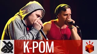 K-POM  |  Grand Beatbox TAG TEAM Battle 2016  |  Elimination