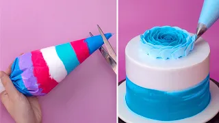 Stunning Cake Decorating Technique Like a Pro | Most Satisfying Chocolate Dessert | So Tasty