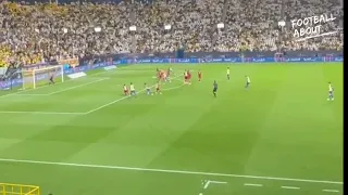 Cristiano Ronaldo free-kick vs Abha First Beatiful free kick in Saudi Arbia