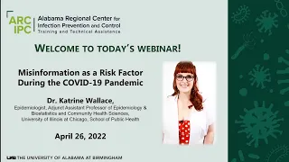 Misinformation as a Risk Factor During the COVID-19 Pandemic | ARC IPC