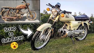 Full Restoration 40 Years Old ruined Classic Motorcycle #bike#recovery#oldisgold #youtubeshorts#yt