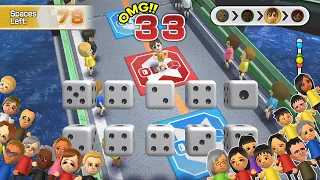 Wii Party U Highway Rollers Gameplay Rosalina vs Marit vs Steven vs Andre | AlexGamingTV