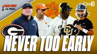 EARLY Georgia vs Clemson | Recruiting Latest: USC, Deion Sanders, Julian Lewis | CFB IMPACT Freshman