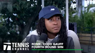 Coco Gauff Analyzes Her Win Over Paula Badosa And Talks About Her Goals | 2024 Rome Fourth Round