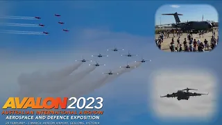Australian International Airshow 2023! Black Eagles, Roulettes, Defence Force’s + More & Static!