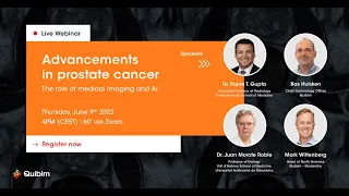 Quibim Webinar | Advancements in prostate cancer diagnosis: The role of medical imaging and AI