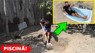 AM FACUT O PISCINA NOUA !!! (cea mai tare idee)