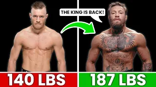 Eating & Training Like CONOR MCGREGOR In Roadhouse (+47 LBS)