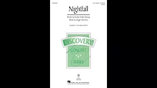 Nightfall (3-Part Mixed Choir) - Music by Roger Emerson