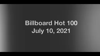 Billboard Hot 100- July 10, 2021