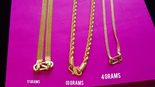 Gold chain design weight with price with length, ultimate gold chain design